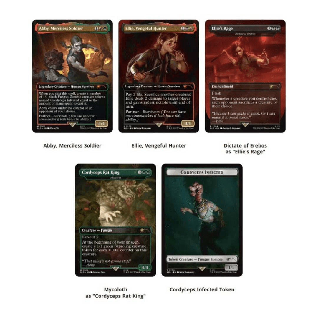 Magic the Gathering: Secret Lair Drop - The Last of Us Part II: Path of Retribution2