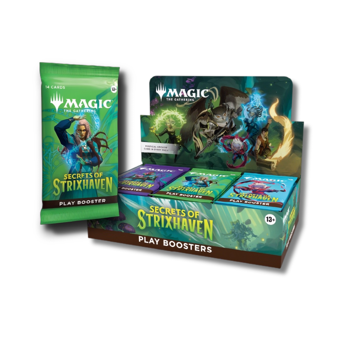 Magic the Gathering: Secrets of Strixhaven Play Booster Display ESPAÑOL1
