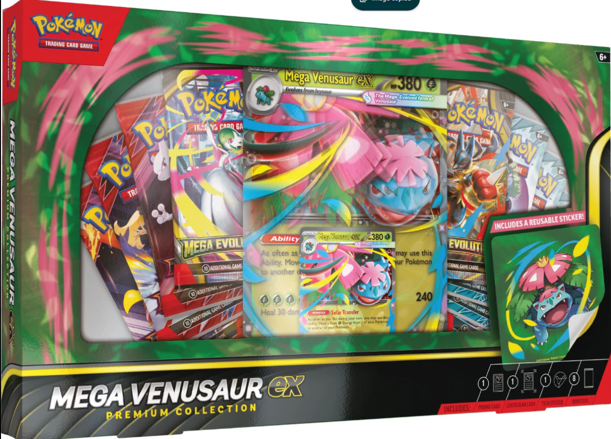 Pokémon: Mega Venusaur ex Premium Collection1