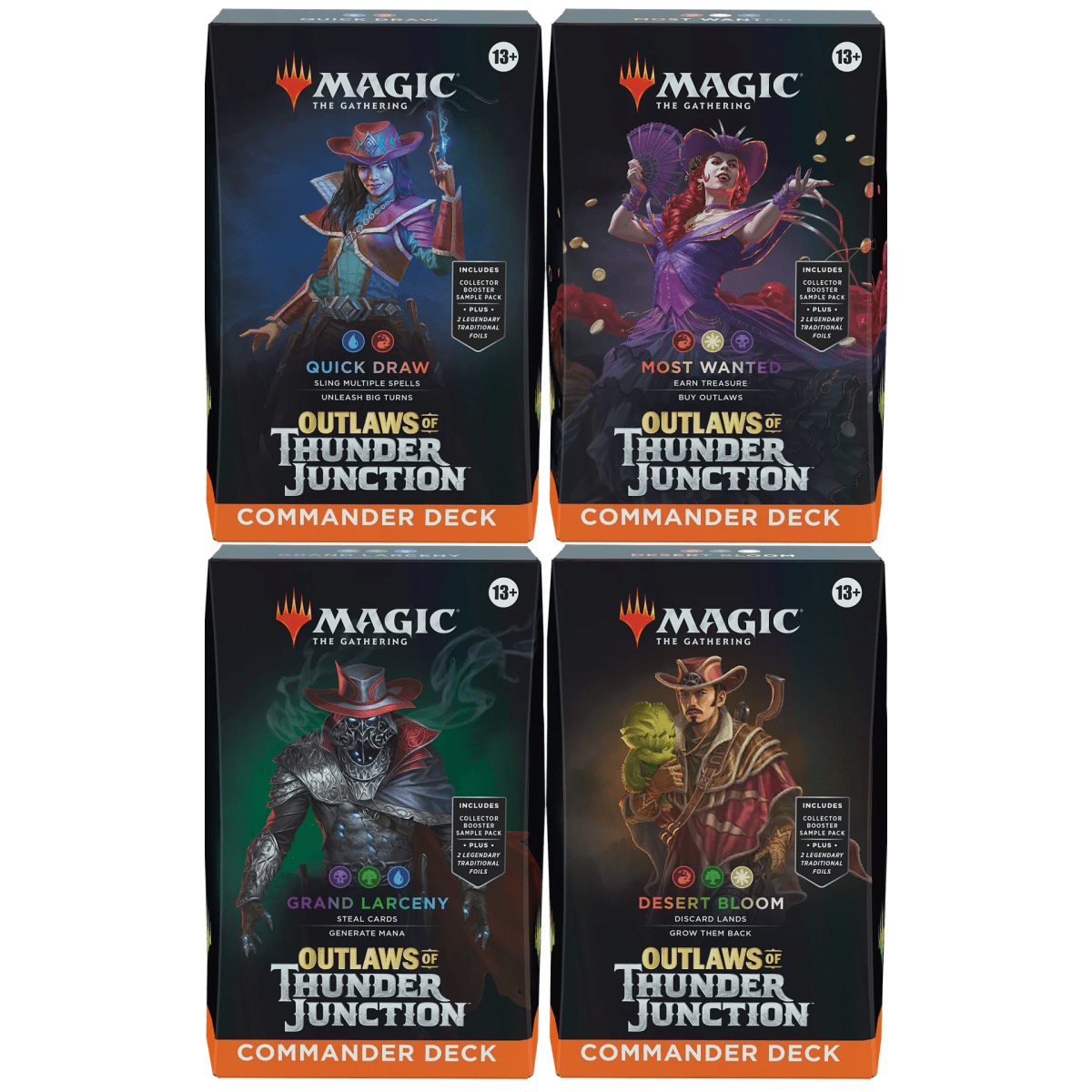 Magic the Gathering: Outlaws of Thunder Junction Commander Deck4