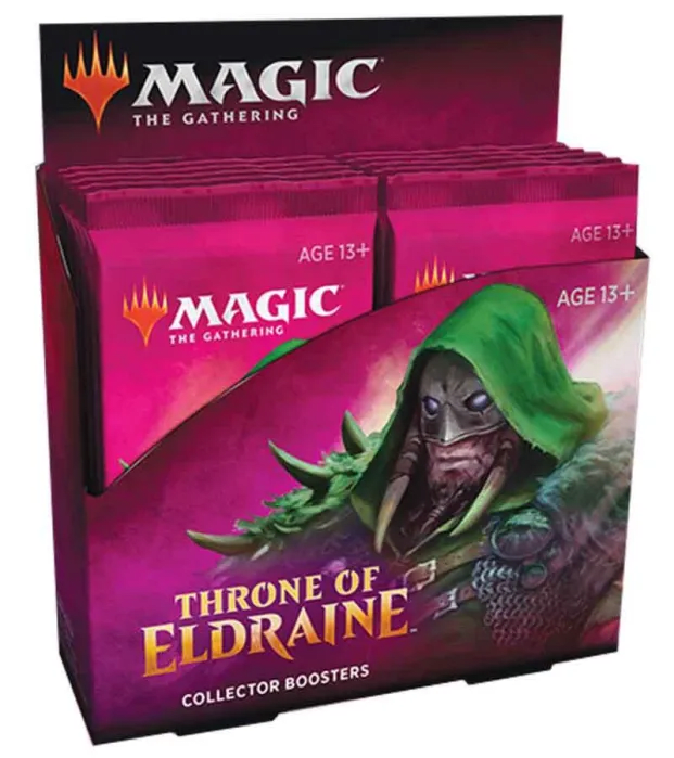 Magic the Gathering: Throne of Eldraine Collector Boosters Display1