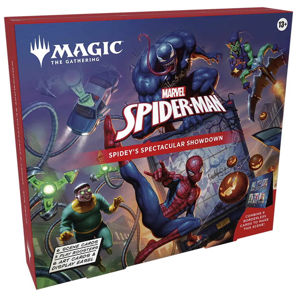 Magic the Gathering: Universes Beyond Marvel Spider-Man Scene Box1