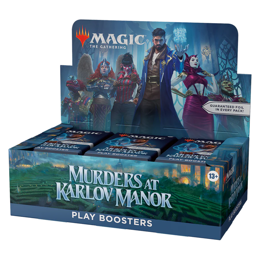 Magic the Gathering: Murders at Karlov Manor Play Boosters Display1