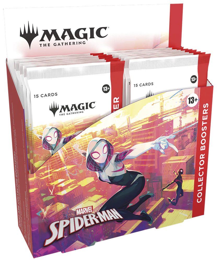 Magic the Gathering: Universes Beyond Marvel Spider-Man Collector Booster Display1