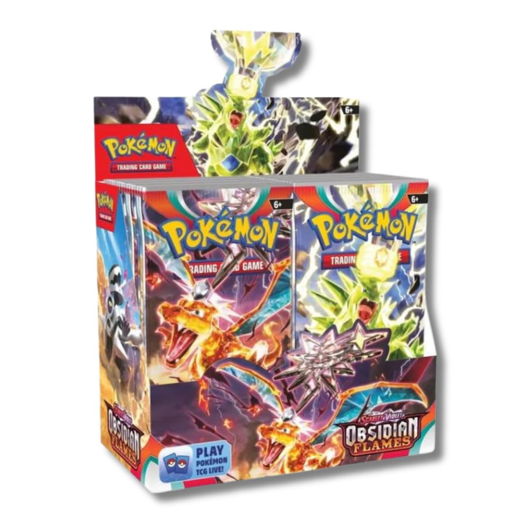 Pokémon: Obsidian Flames Booster Display INGLÉS1