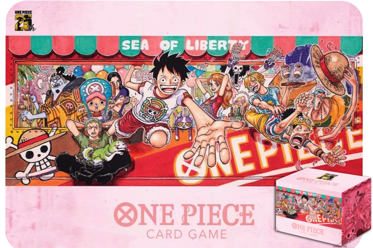 One Piece Card Game: Playmat and Card Case Set 25th Edition1