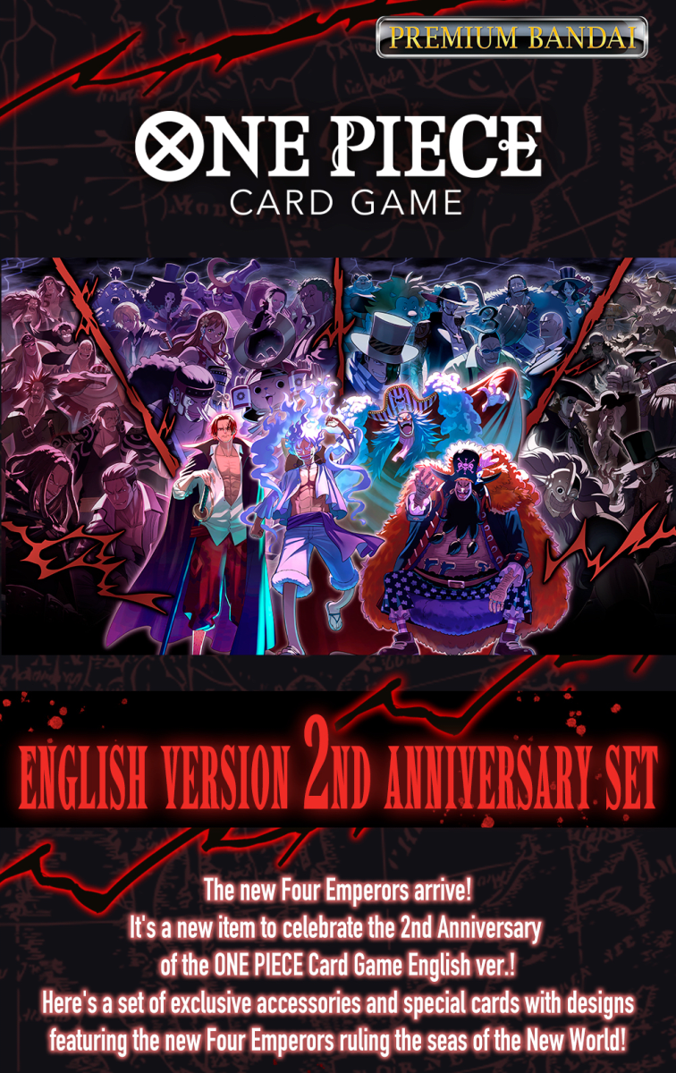 One Piece Card Game: English Version 2nd Anniversary Set1