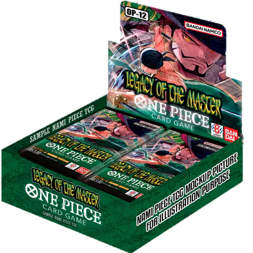One Piece Card Game: OP12 Legacy of the Master Booster Display1