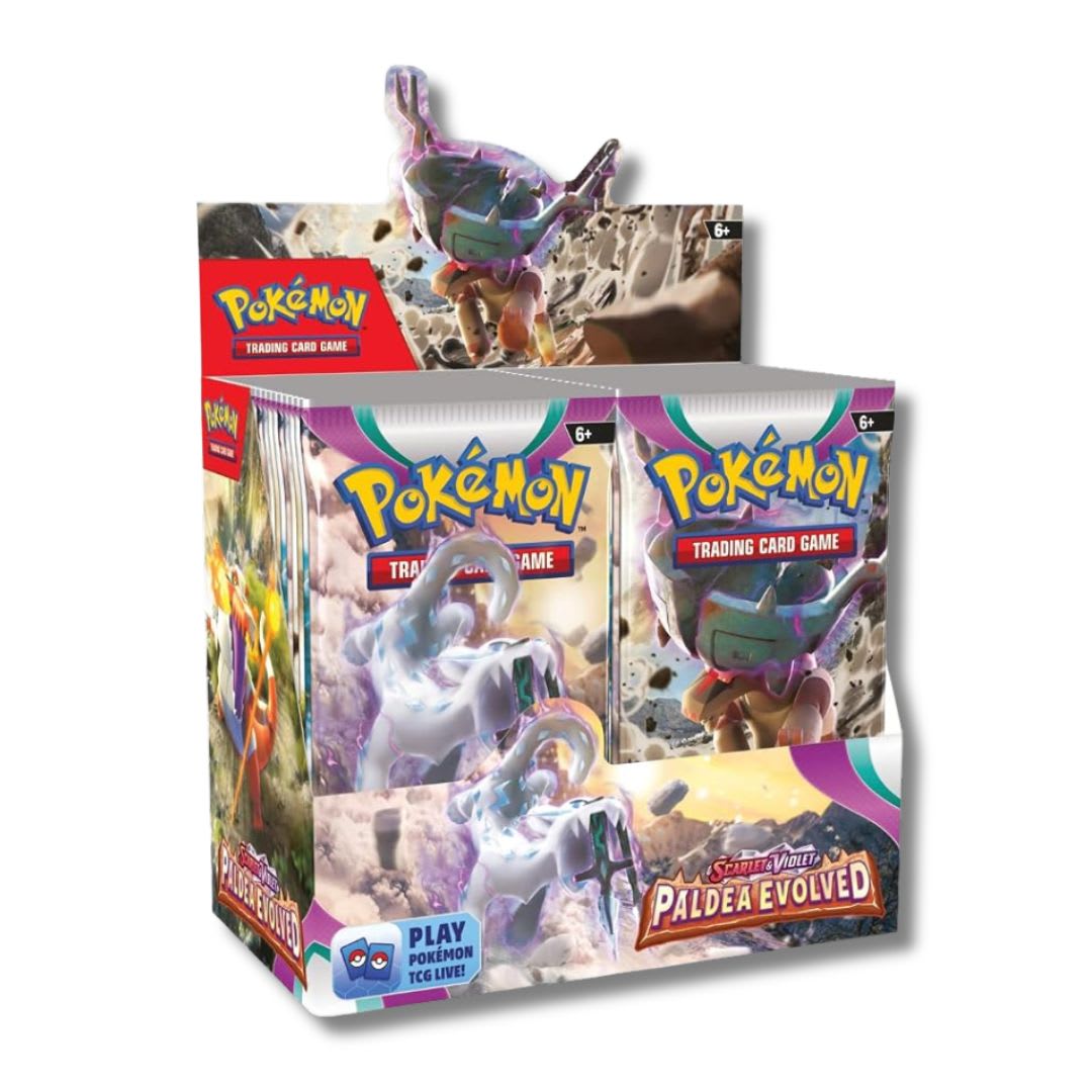 Pokémon: Paldea Evolved Booster Display INGLÉS1