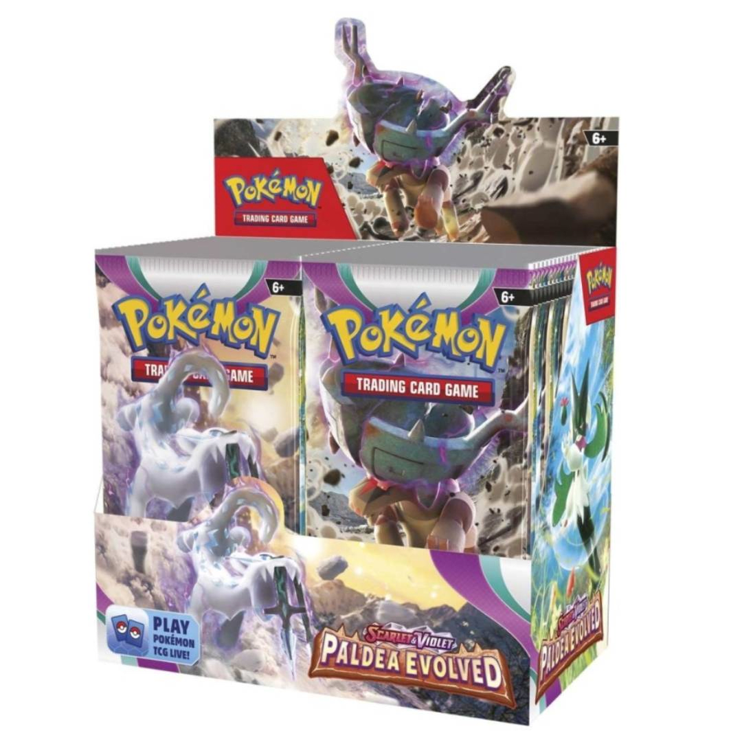 Pokémon: Paldea Evolved Booster Display1