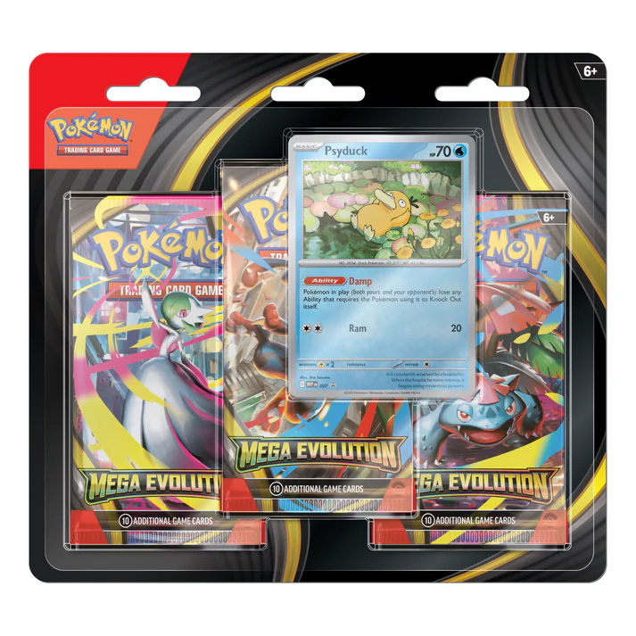 Pokémon: Mega Evolution 3-Pack Blister2