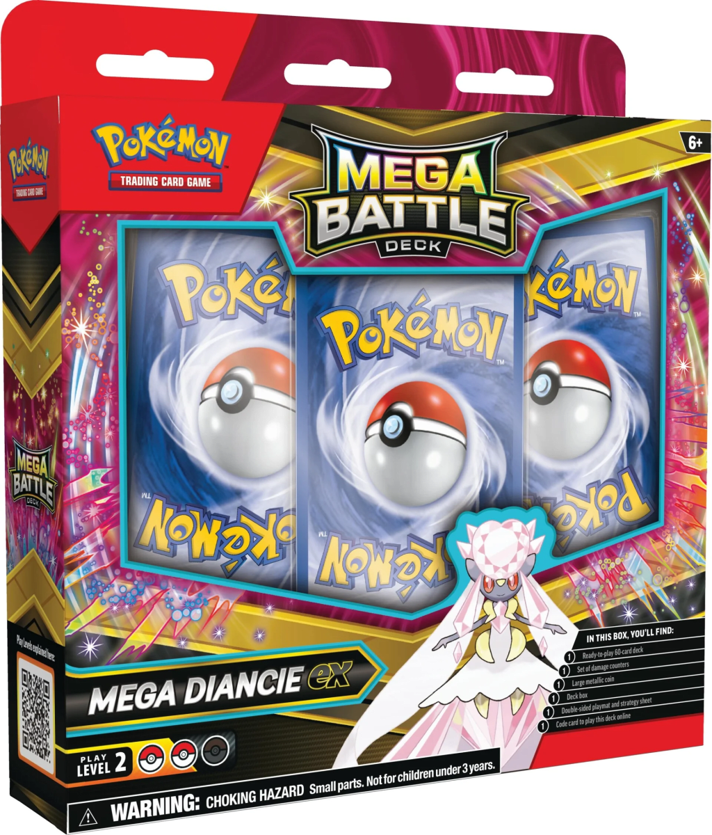 Pokémon: Mega Battle Decks (Mega Gengar / Mega Diancie)1