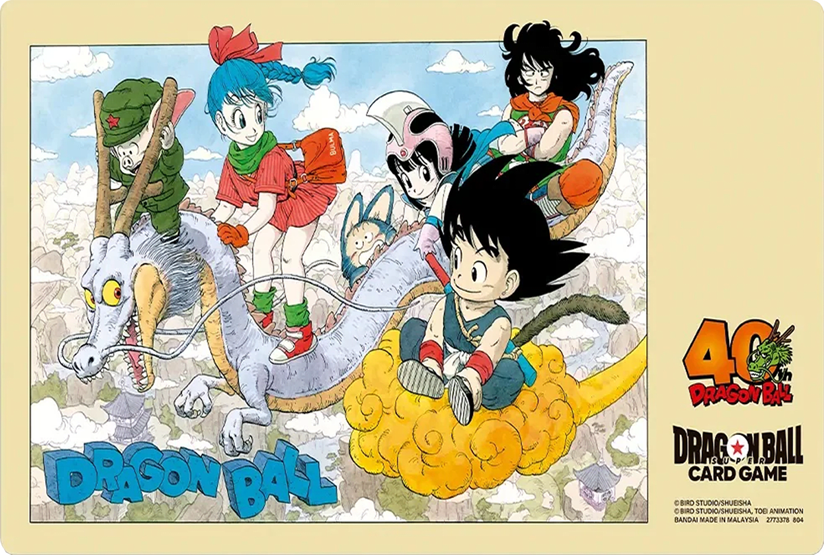 Dragon Ball Super Card Game Fusion World: Playmat 40th Anniversary Version1
