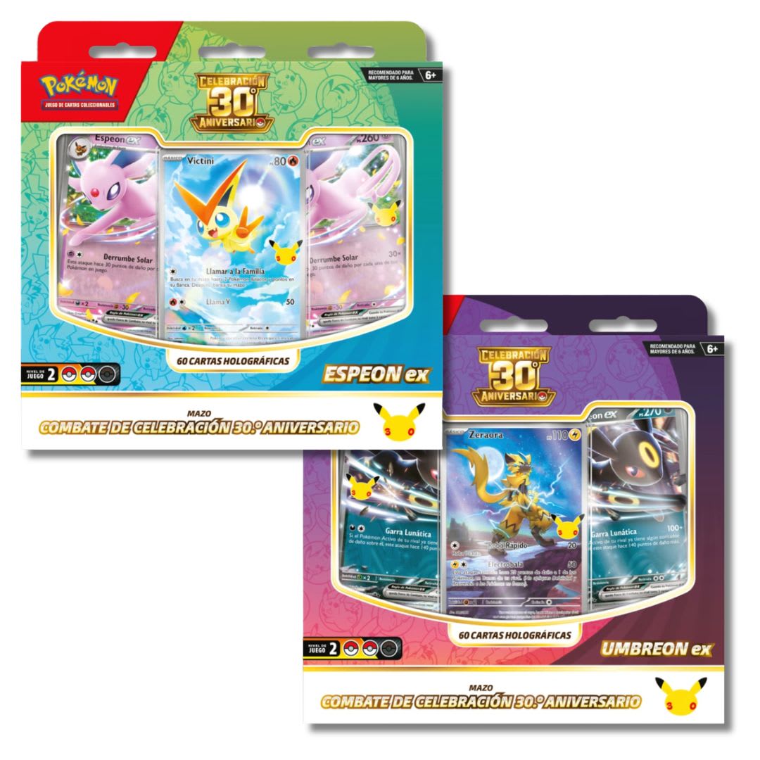 [PREVENTA] Pokémon JCC: Mazo Combate de Celebración 30.º Aniversario1