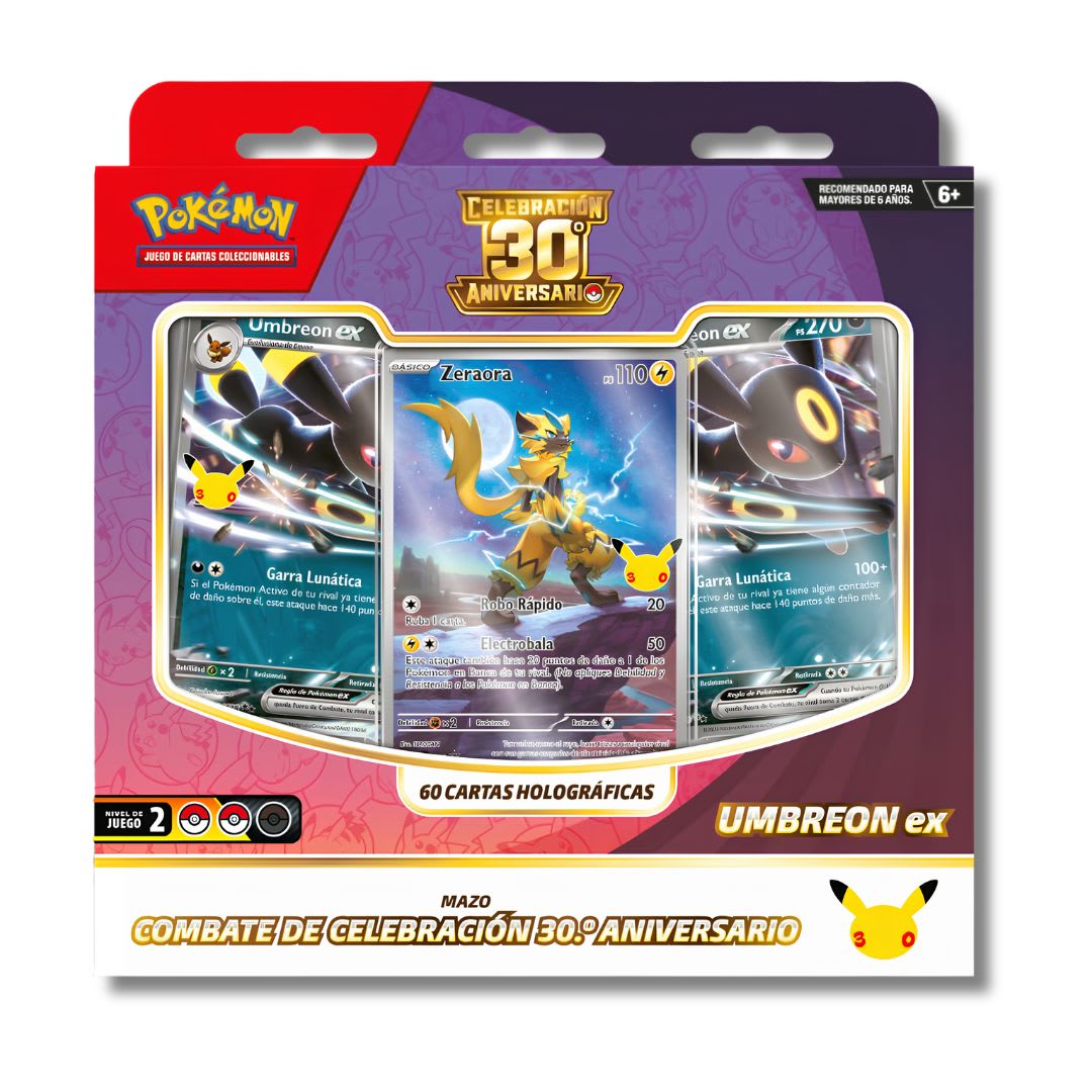 [PREVENTA] Pokémon JCC: Mazo Combate de Celebración 30.º Aniversario3
