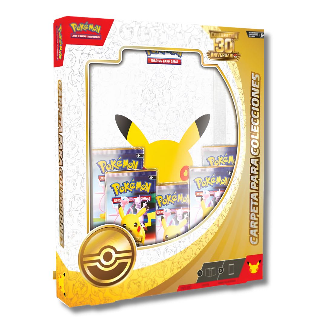 [PREVENTA] Pokémon JCC: Carpeta para Colecciones de Celebración 30.º Aniversario1