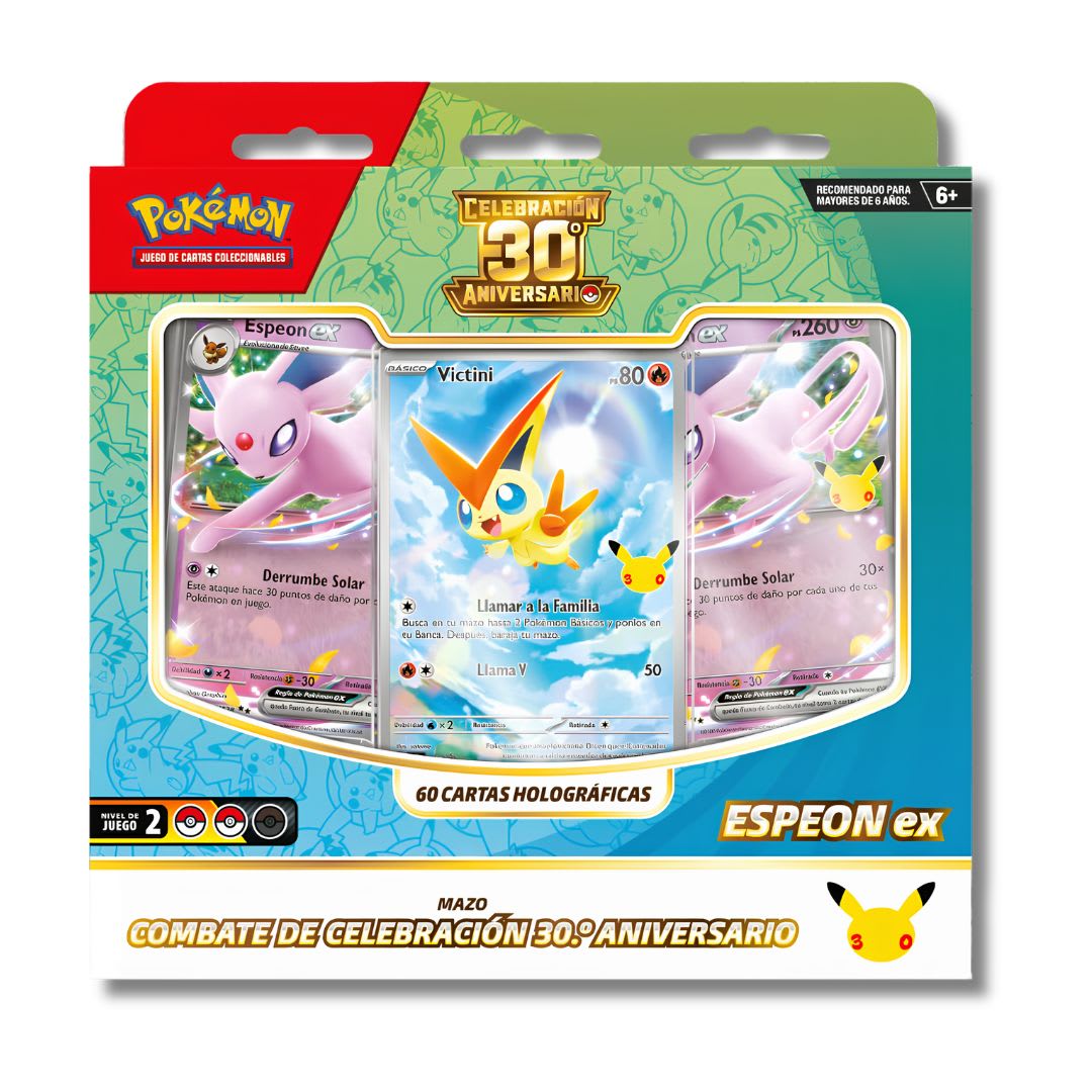[PREVENTA] Pokémon JCC: Mazo Combate de Celebración 30.º Aniversario2