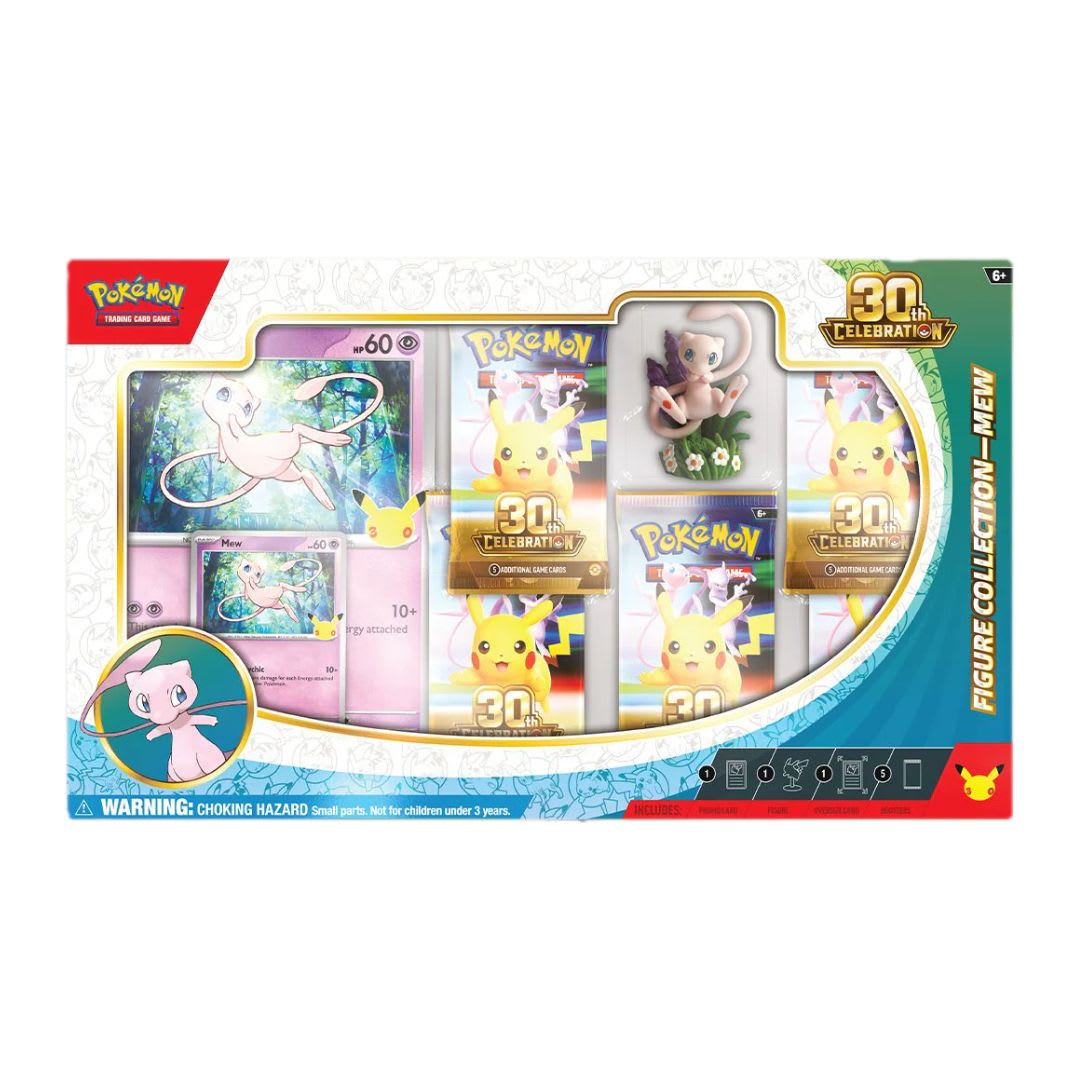 [PREVENTA] Pokémon TCG: 30th Celebration Figure Collection—Mew & Mewtwo2