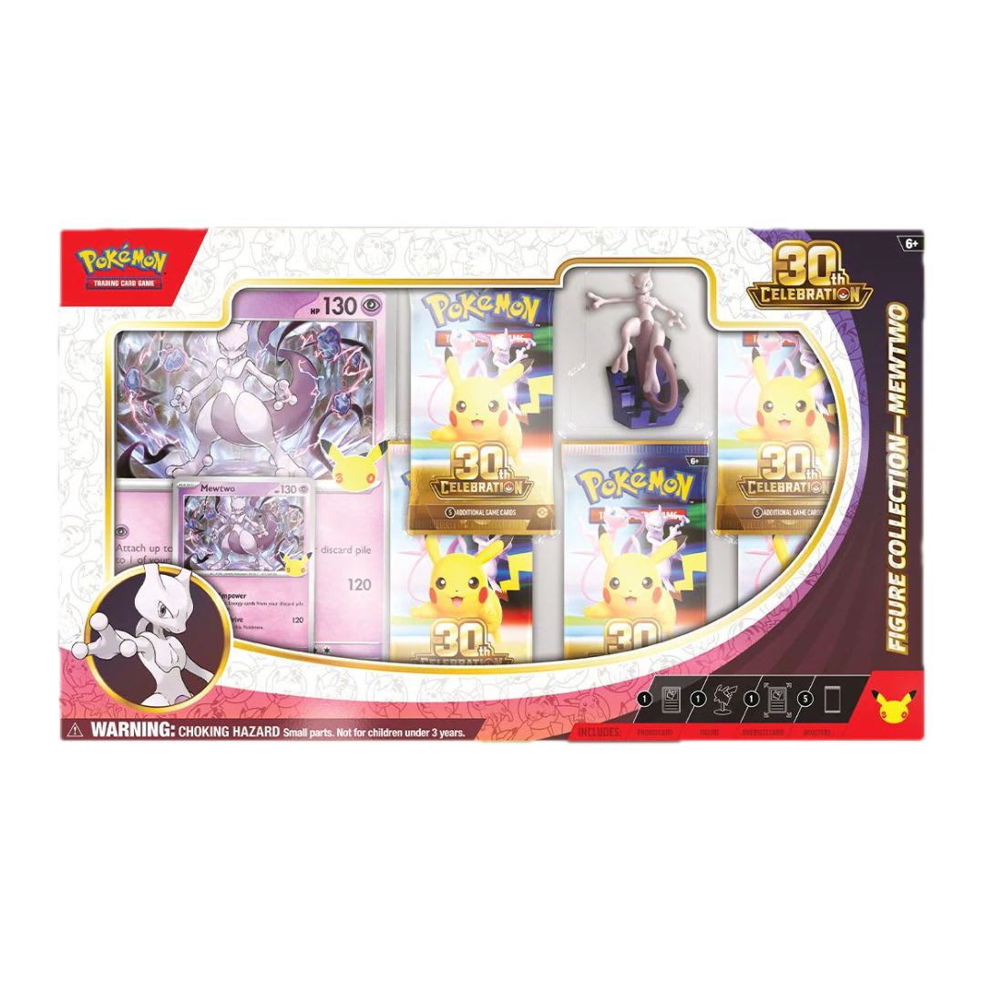 [PREVENTA] Pokémon TCG: 30th Celebration Figure Collection—Mew & Mewtwo4