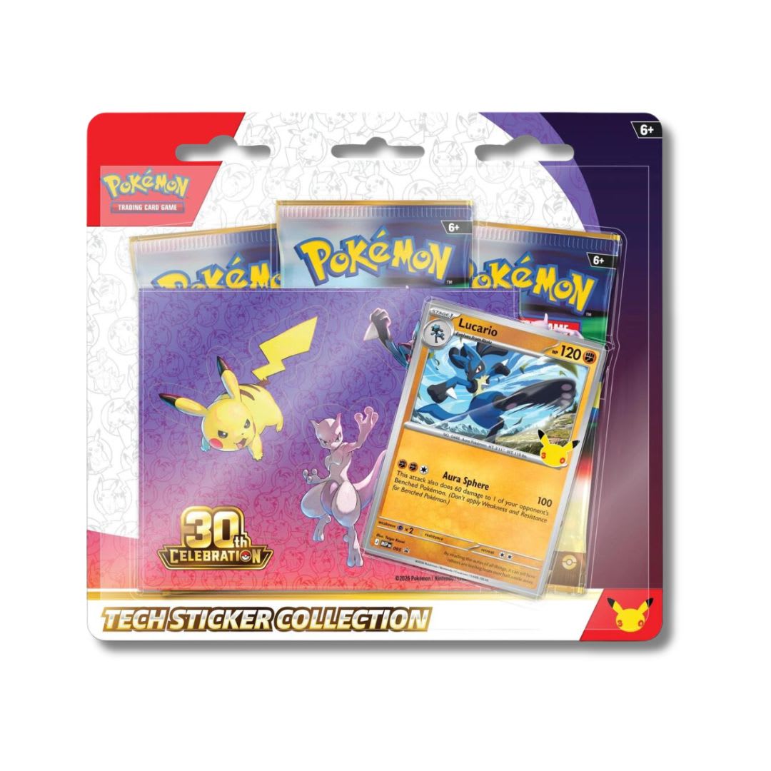 [PREVENTA] Pokémon TCG: 30th Celebration Tech Sticker Collection3