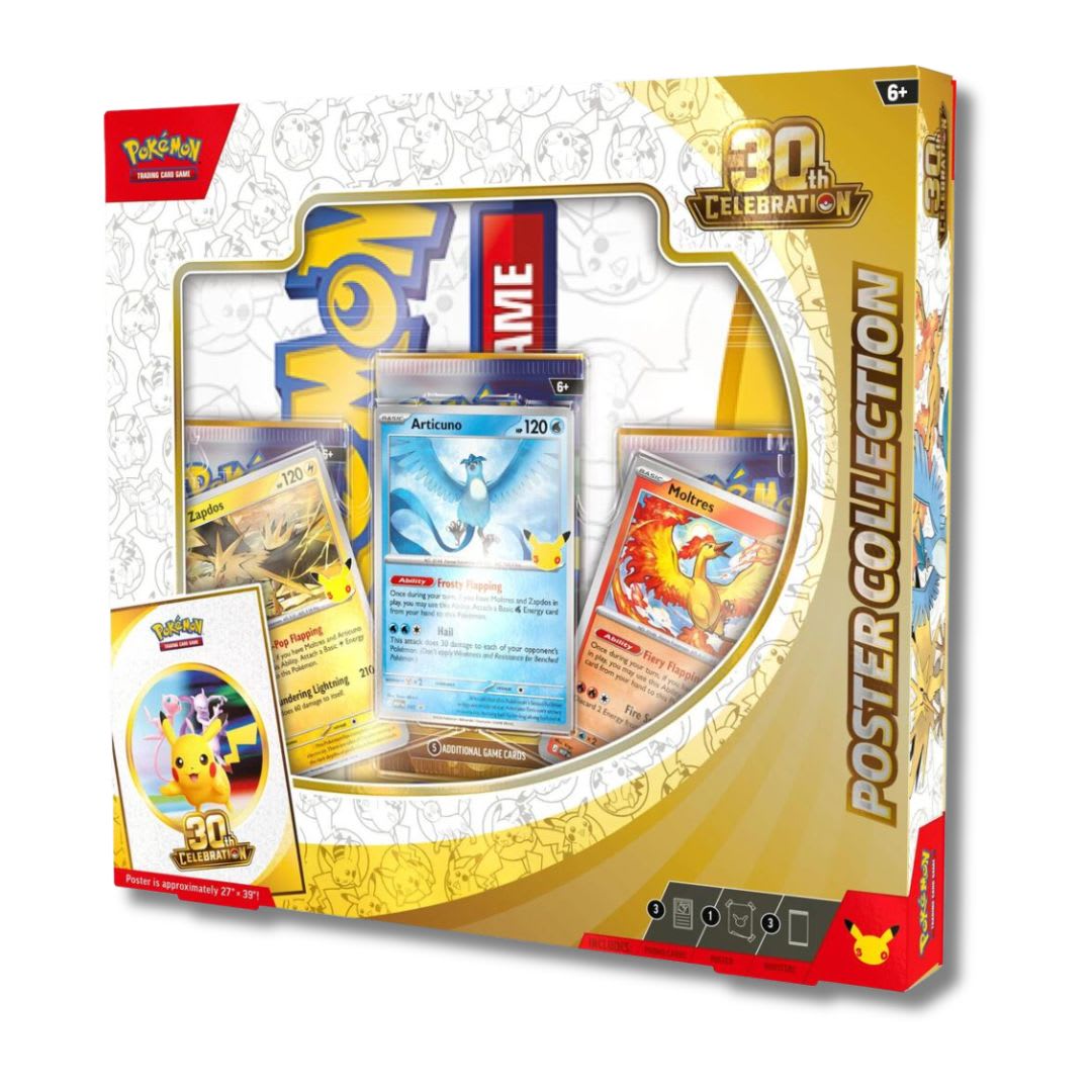 [PREVENTA] Pokémon TCG: 30th Celebration Poster Collection1
