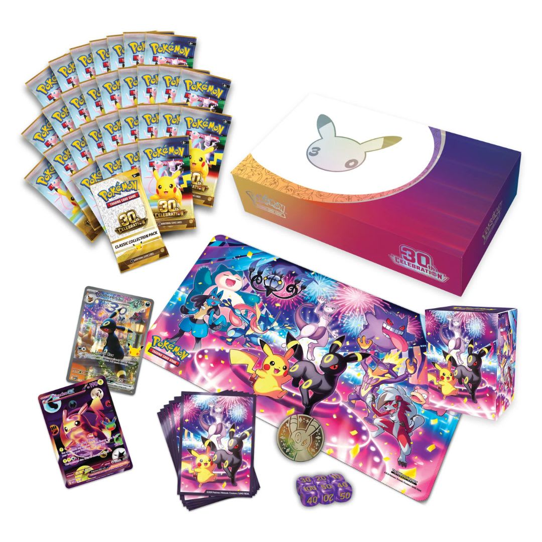 [PREVENTA] Pokémon TCG: 30th Celebration Ultra-Premium Collection—Day & Night5