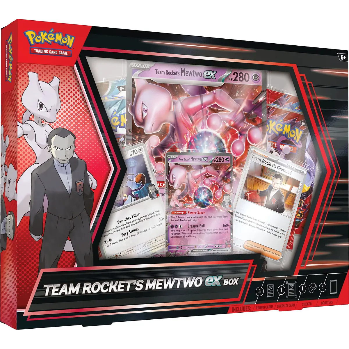 Pokémon: Team Rocket's Mewtwo ex Box1