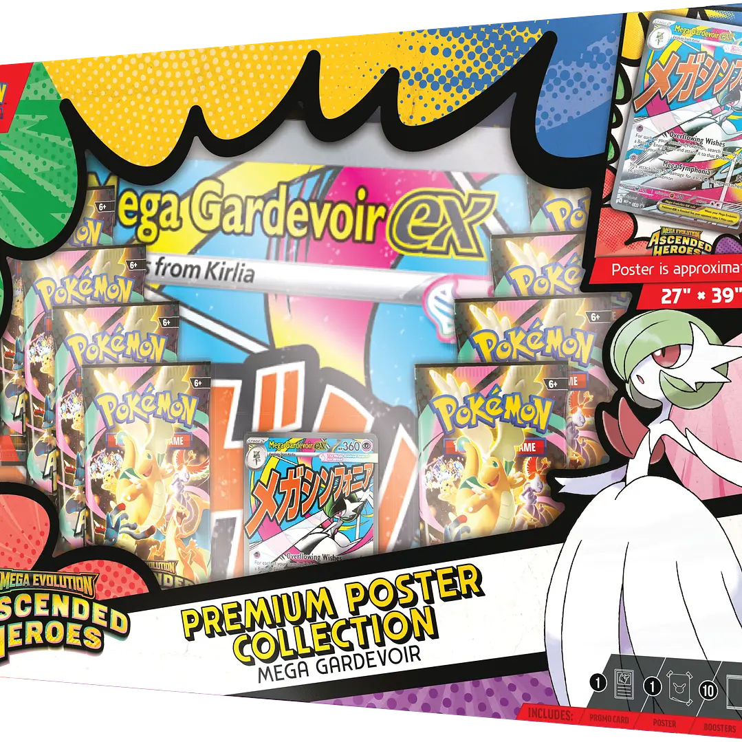 Pokémon: Ascended Heroes - Premium Poster Collection1