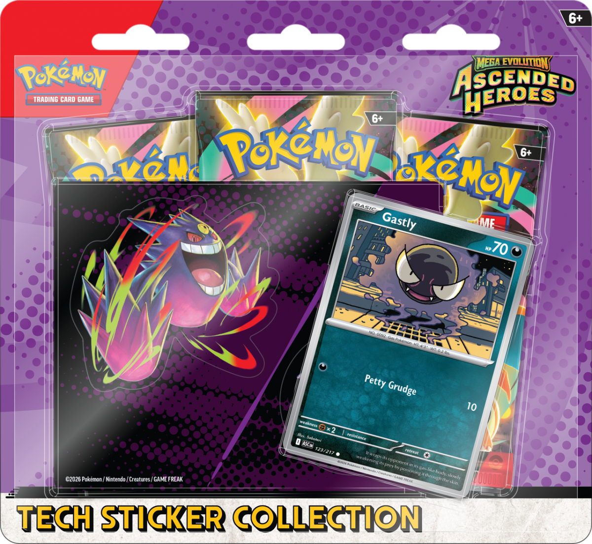[PREVENTA] Pokémon: Ascended Heroes - Tech Sticker Collection2