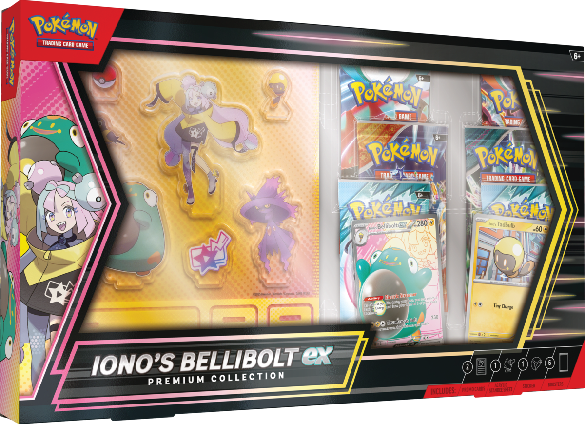 Pokémon: Iono's Bellibolt ex Premium Collection1