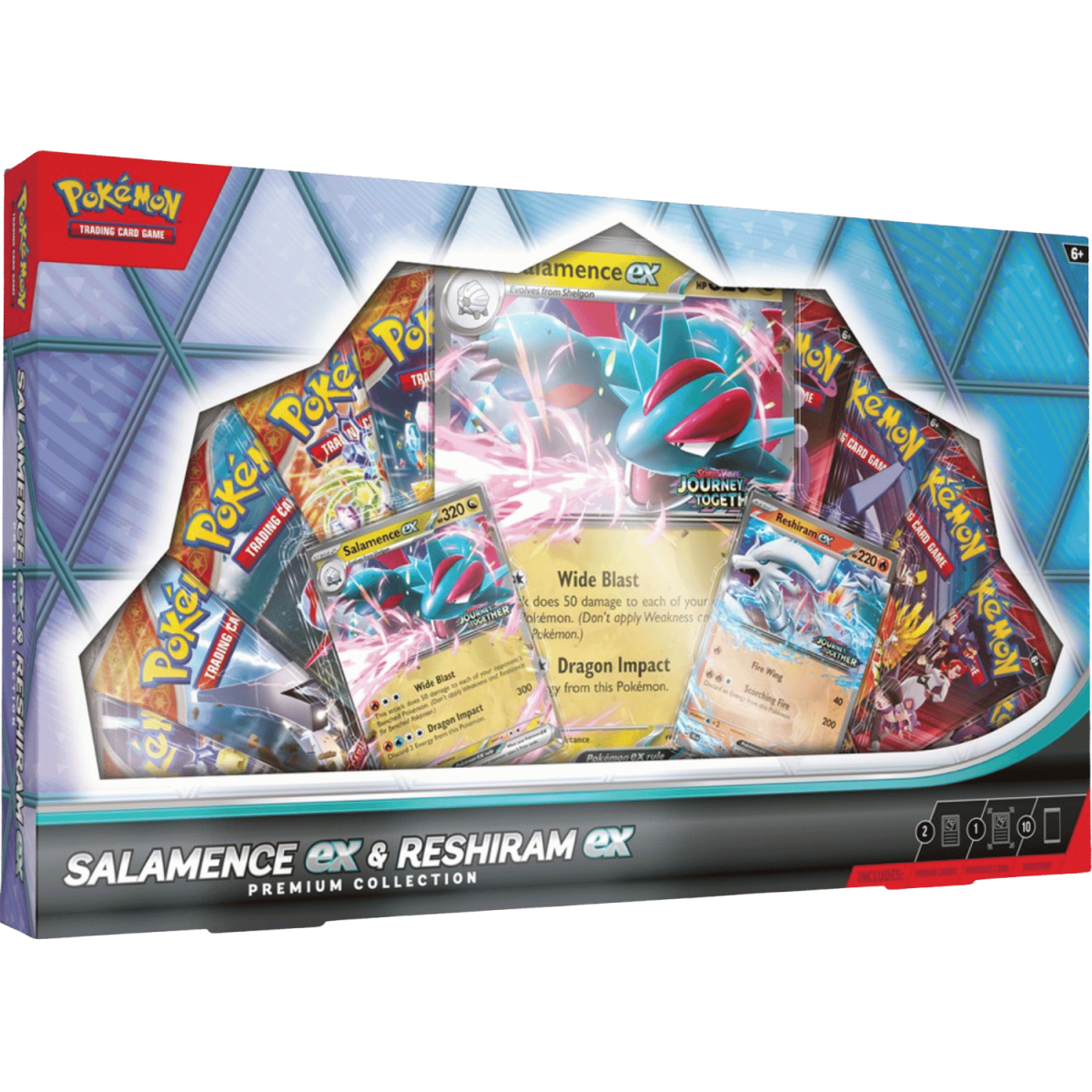 Pokémon: Salamence ex & Reshiram ex Premium Collection1