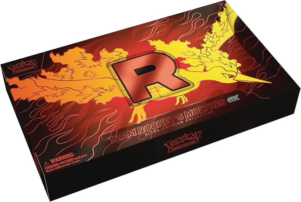 Pokémon: Team Rocket's Moltres ex Ultra Premium Collection1