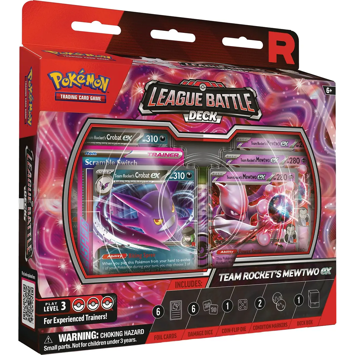 Pokémon: Team Rocket's Mewtwo ex League Battle Deck1