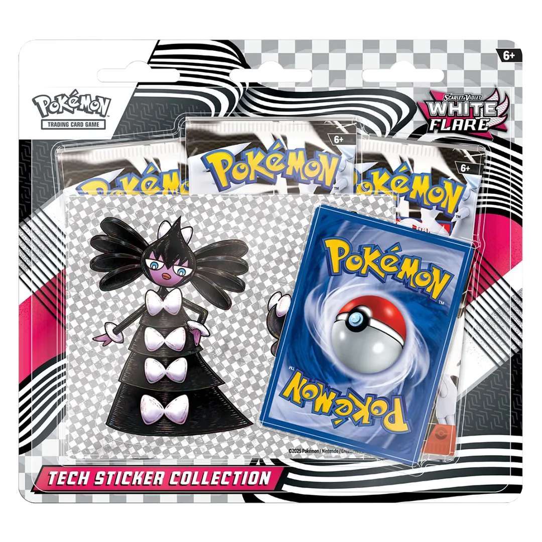 Pokémon: White Flare Tech Sticker Collection1
