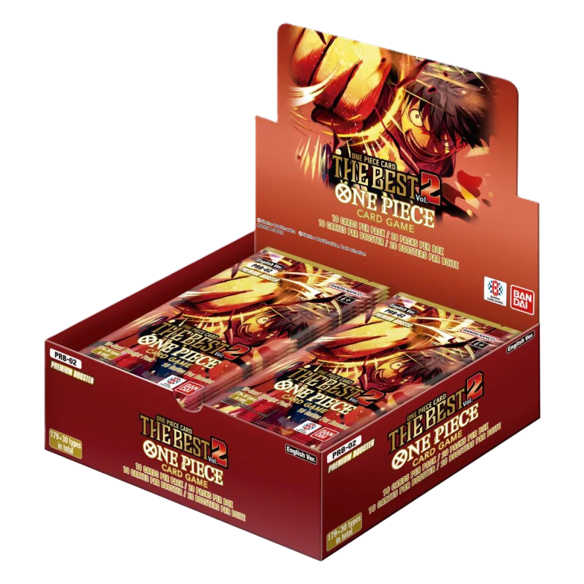 One Piece Card Game: PRB02 The Best Vol. 2 Booster Display1
