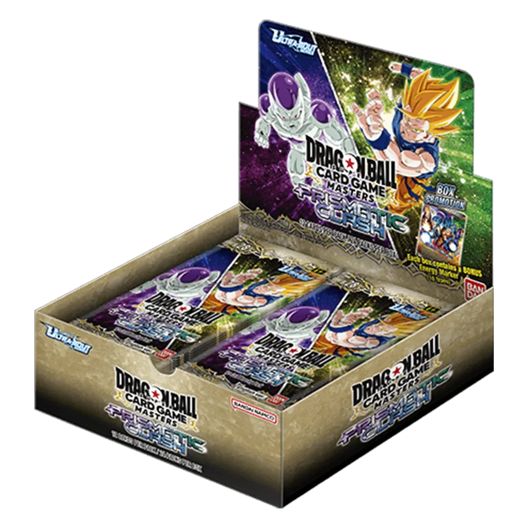 Dragon Ball Super Card Game Masters: B28 Prismatic Clash Booster Display1