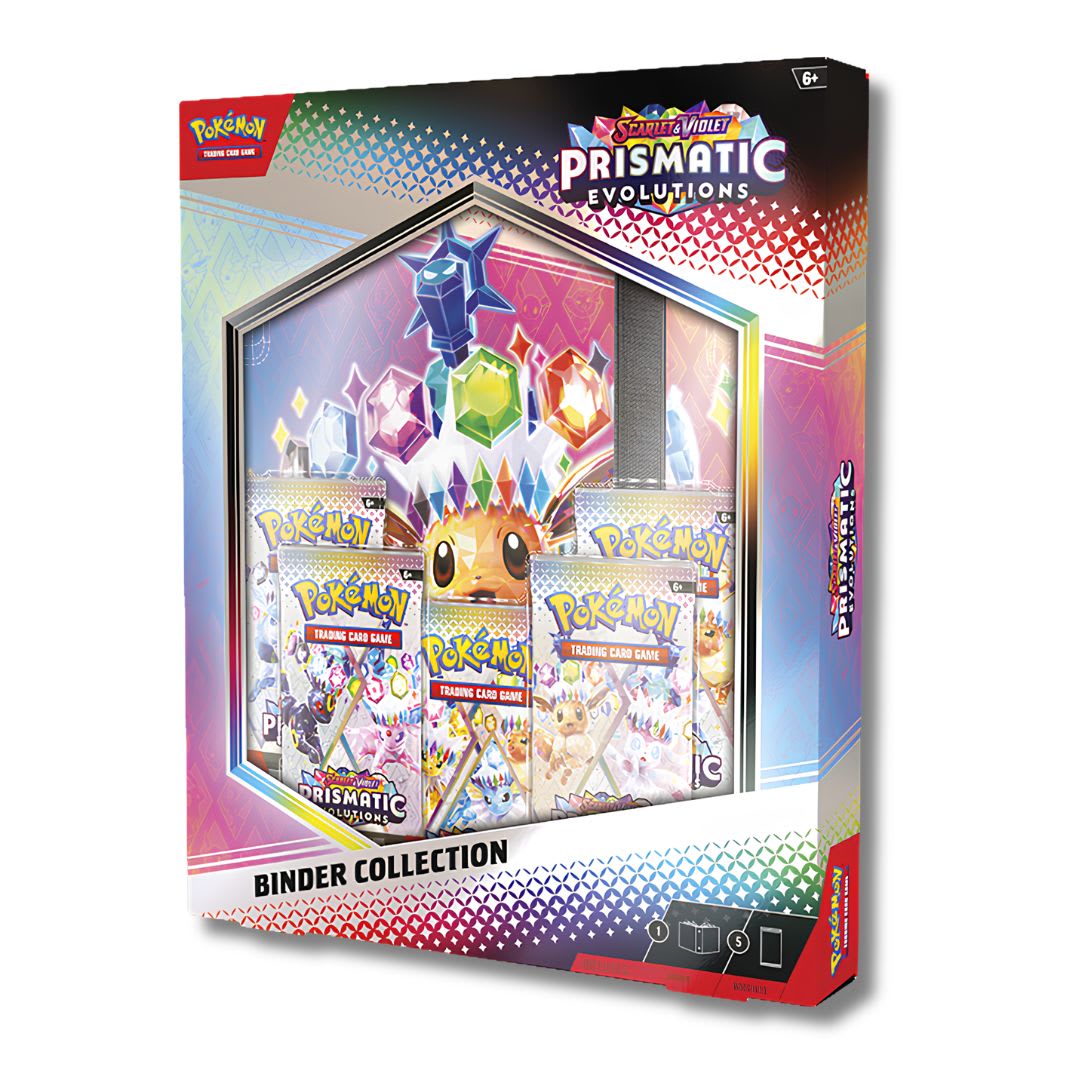 Pokémon: Prismatic Evolutions Binder Collection1