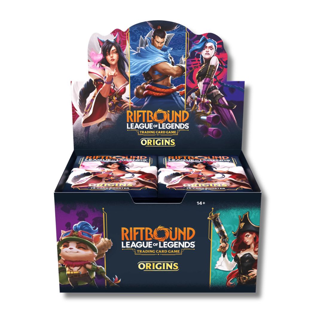 Riftbound: Set 1 Origins Booster Display1