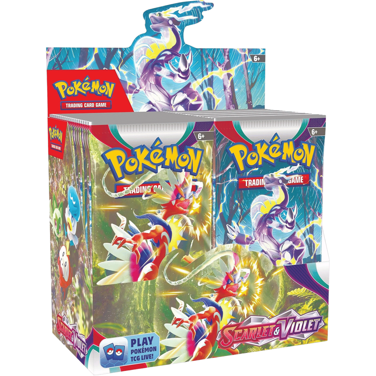 Pokémon: Scarlet & Violet 1 Booster Display1