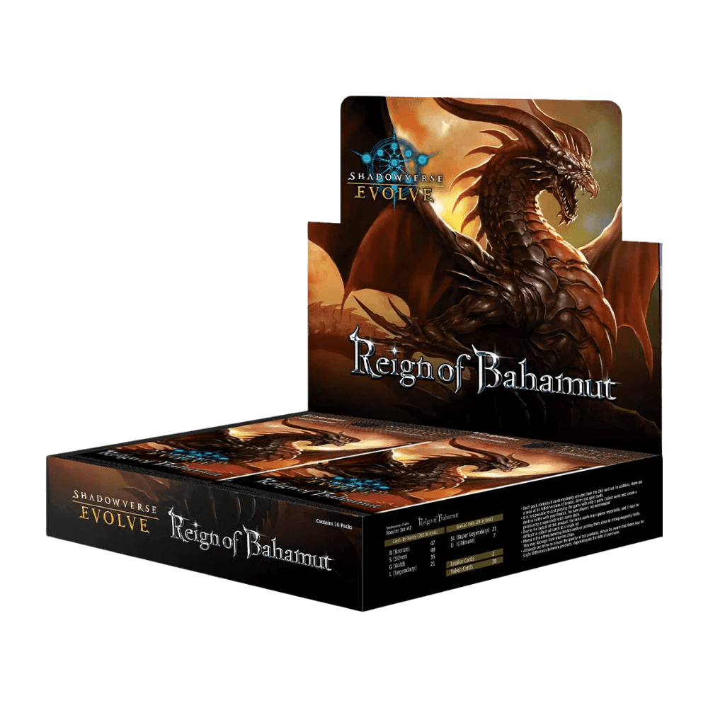 Shadowverse Evolve: Reign of Bahamut Booster Box1
