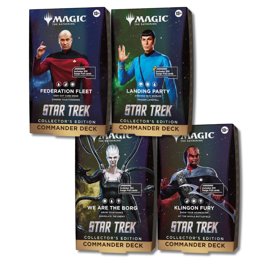 [PREVENTA] Magic the Gathering: Star Trek Collector Edition Commander Deck1