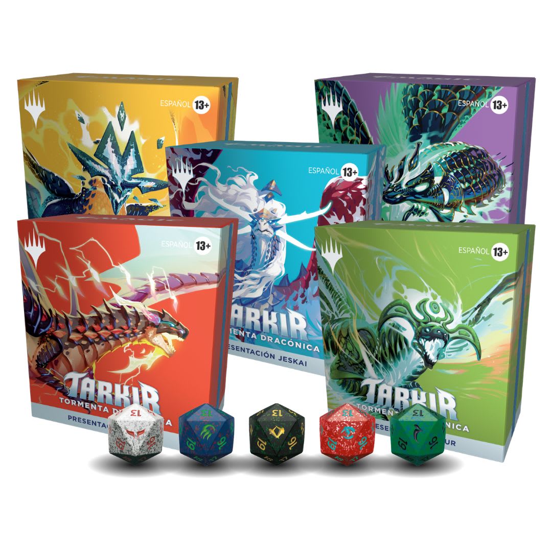 Magic the Gathering: Tarkir Tormenta Dracónica Kit de Presentación1