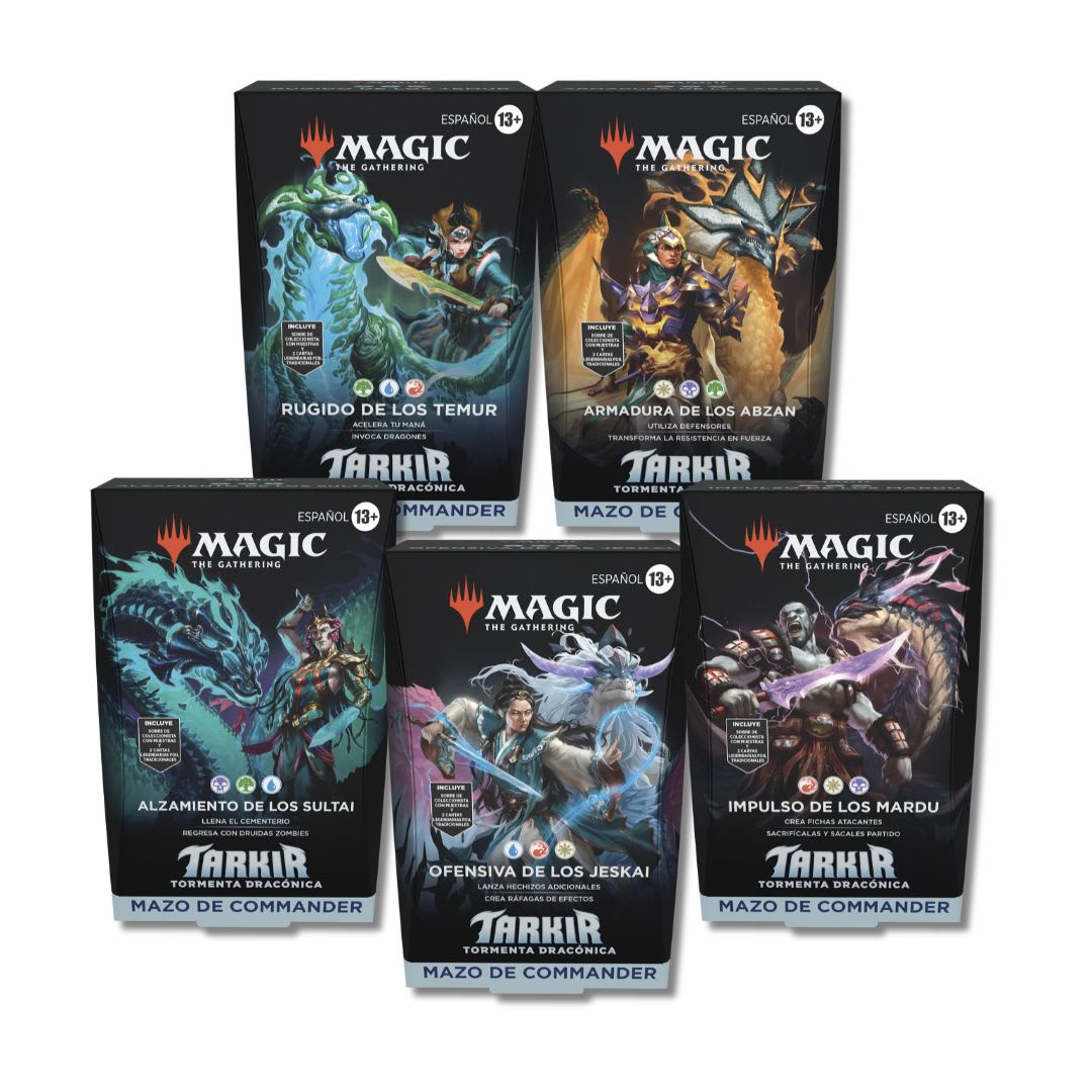 Magic the Gathering: Tarkir Tormenta Dracónica Mazo de Commander1