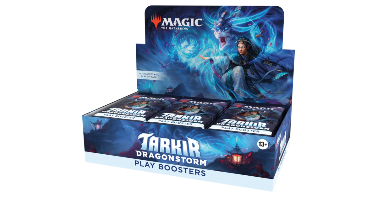 Magic the Gathering: Tarkir Dragonstorm Play Booster Display1