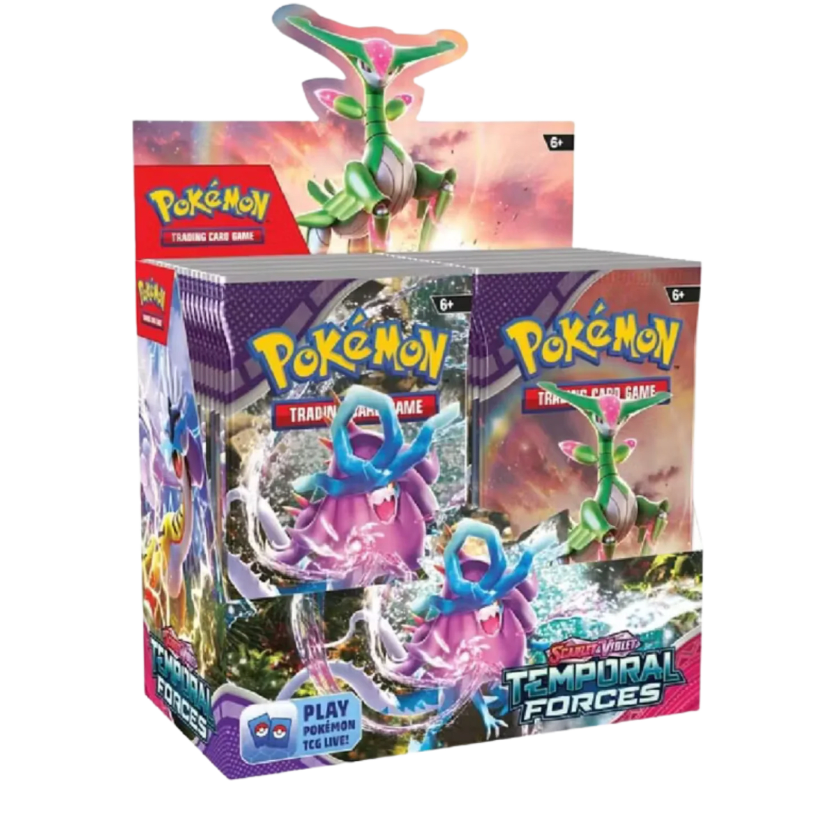 Pokémon: Temporal Forces Booster Display (Español)1