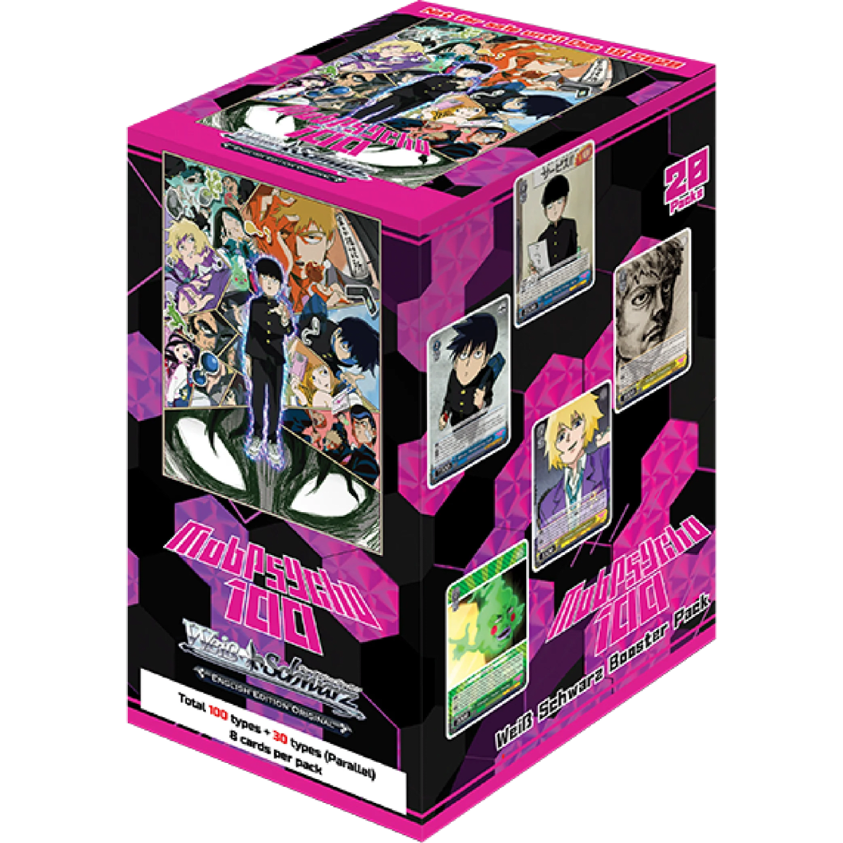 Weiss Schwarz: Mob Psycho 100 Boosters Display1