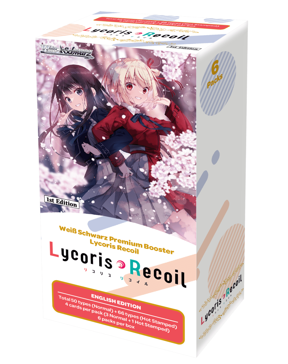 Weiss Schwarz: Lycoris Recoil Premium Booster Box1
