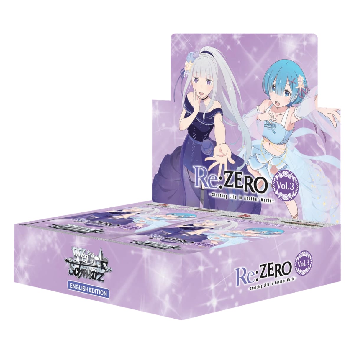 Weiss Schwarz: Re:ZERO Starting Life in Another World Vol. 3 Booster Display1