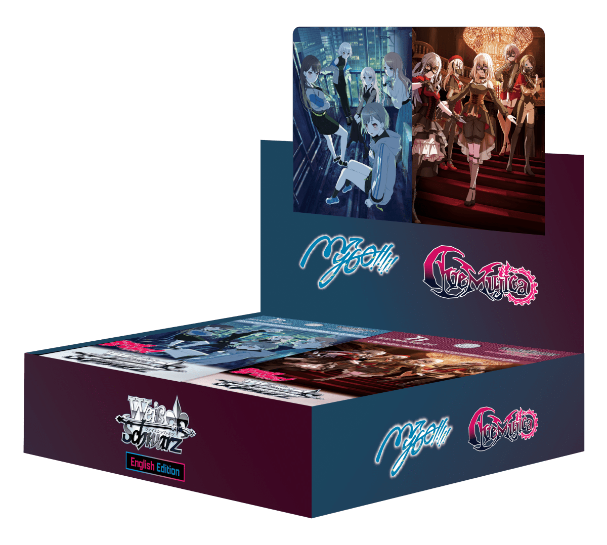 Weiss Schwarz: MyGO!!!!! × Ave Mujica Booster Display1
