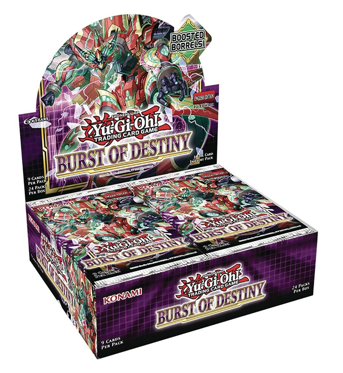 Yu-Gi-Oh! Burst of Destiny Booster Display1